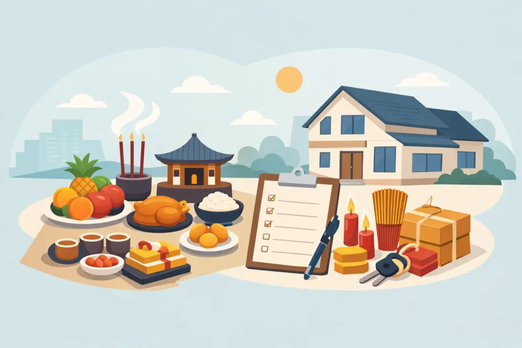 拜四角流程要準備什麼？入伙前要知的實用清單