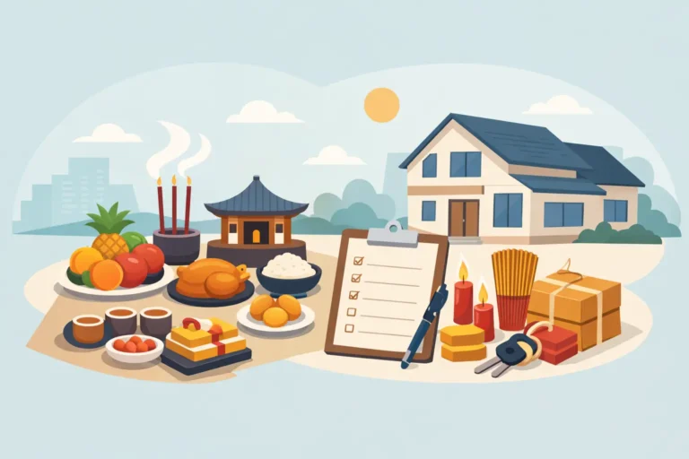 拜四角流程要準備什麼？入伙前要知的實用清單