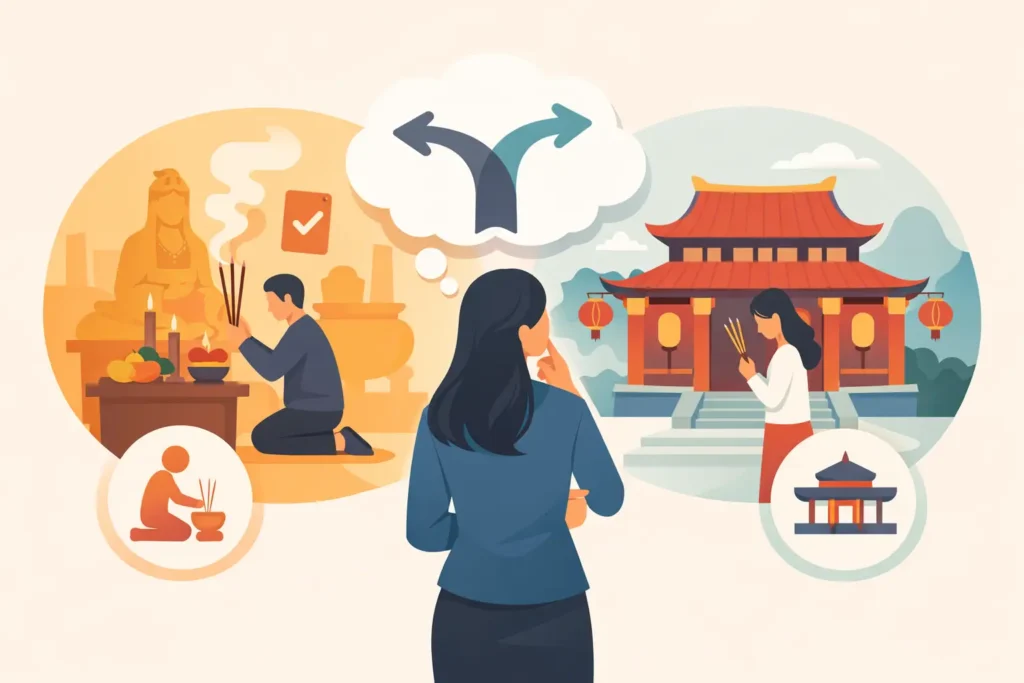 代拜神與廟宇參拜點揀先適合自己