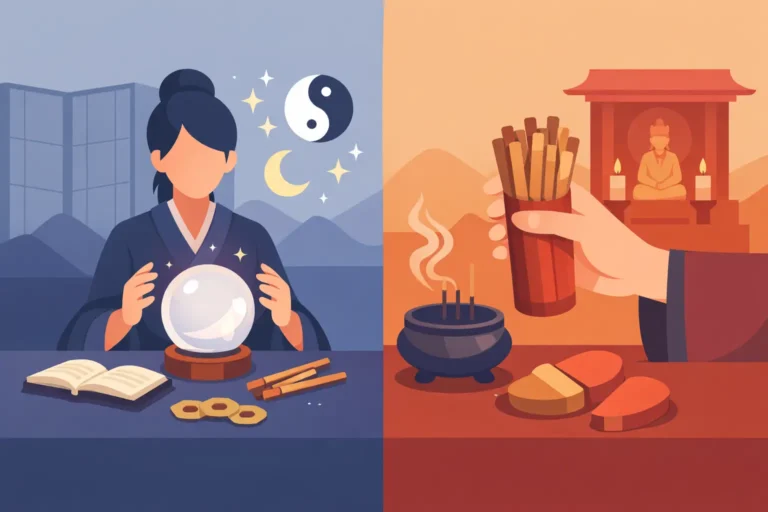 占卦問卜 與 求籤差別是甚麼？
