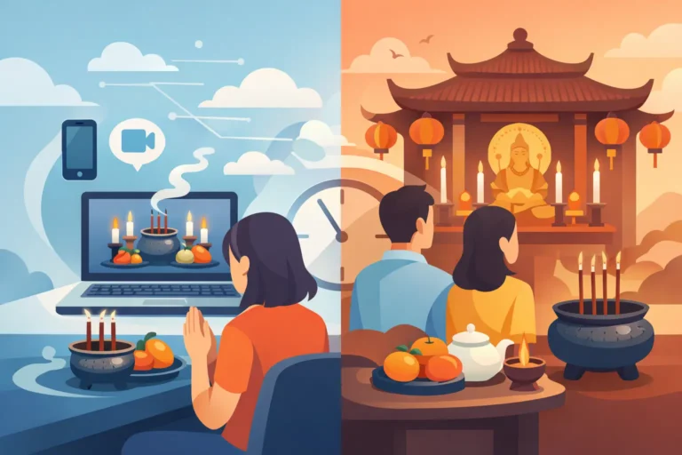 網上代拜神 比 廟宇拜神，香港人求平安謝神時按時間流程與心意怎樣選擇才會較合適
